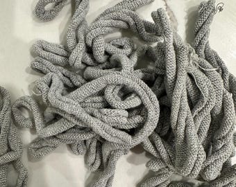 Silver Cotton Potholder Loops: 10" Pro Friendly Loom, Set of 27