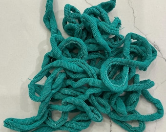 Peacock Cotton Potholder Loops: Pro Friendly Loom, 10 inch, Set of 27