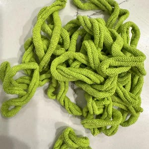 Lime  - 10&quot; Pro Cotton Potholder Loops,  set of 27 loops for Pro Friendly Loom.  New and Unused.