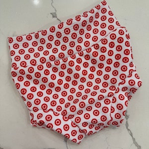 Your Baby on Target Bummies!,  Bullseye Fabric