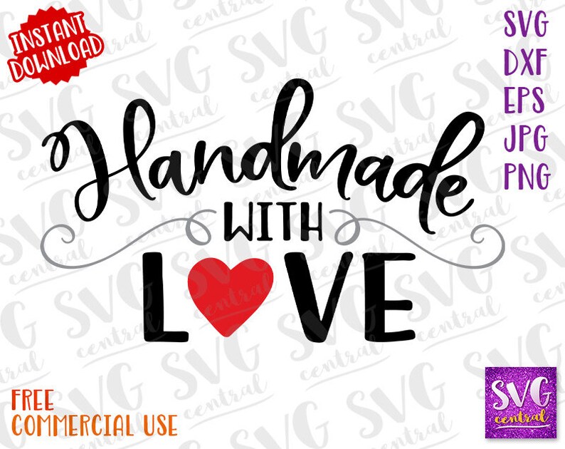 Free Free 329 Handmade With Love Svg Free SVG PNG EPS DXF File