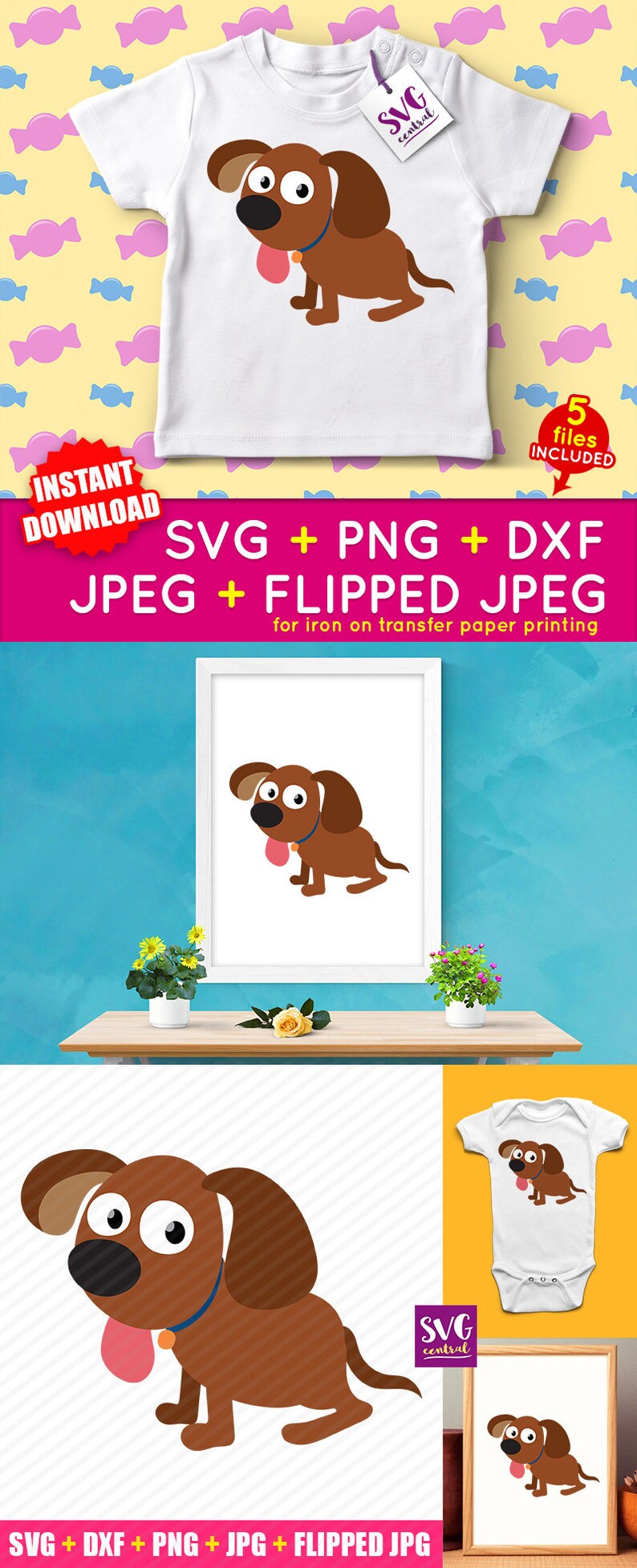 Download Cut Crafting Svg File Cameo Nursery Baby Illustration Farm Animals Png Cute Dog Jpg Svg Cutting Silhouette Svg Cricut Svg Jpeg Clip Art Art Collectibles
