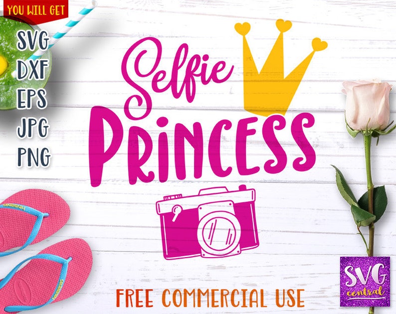 Download Iron On Png Princess Svg Selfie Princess Svg Sticker Camera Svg Svg File For Silhouette T Shirt Cut File Crown Svg Svg Dxf Eps Clip Art Art Collectibles Keyforrest Lt