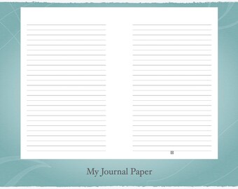narrow lined paper etsy