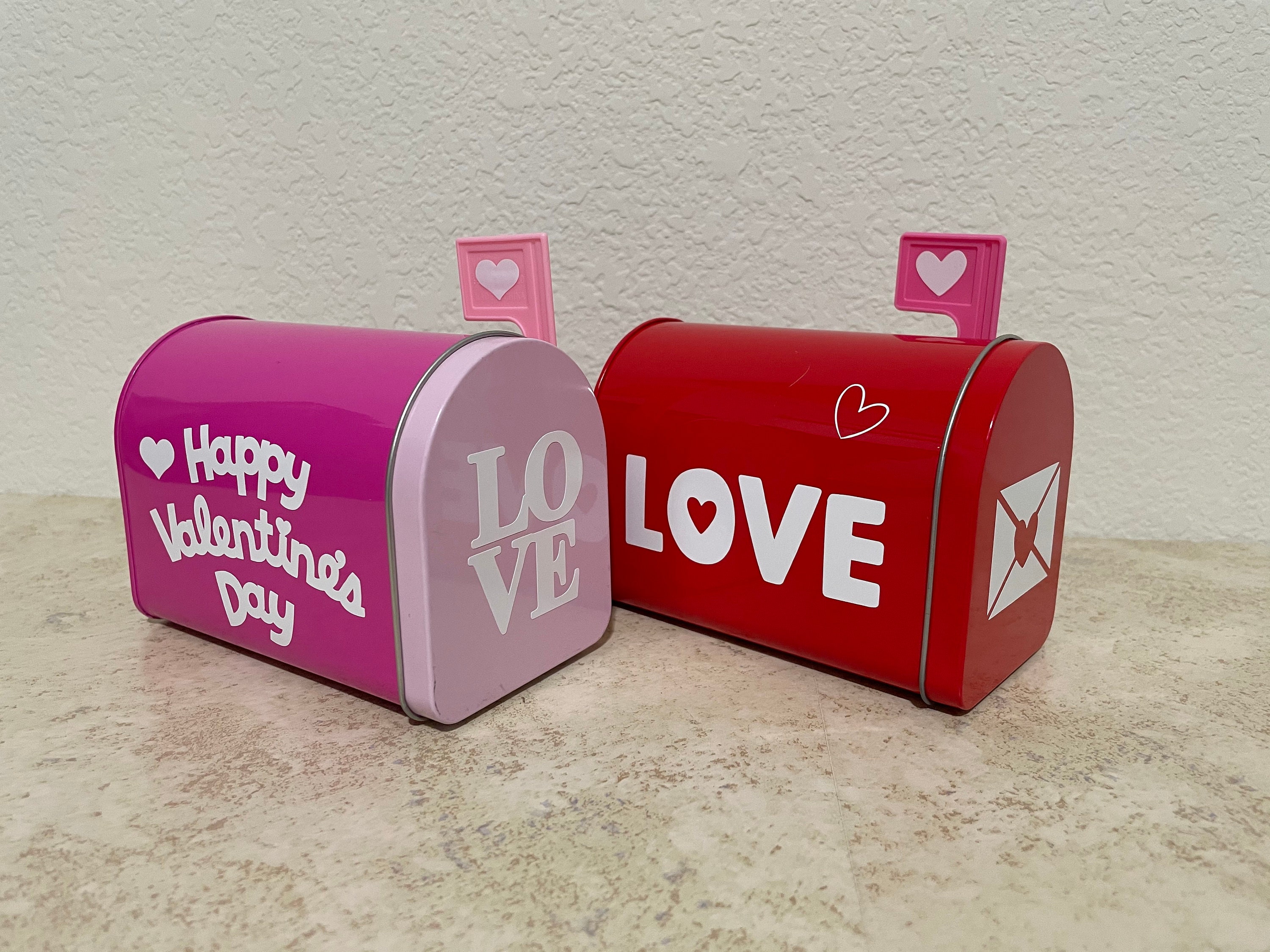 Fox Valentine Box Printable Decor Kit 3D Nose, Eye Options, 3D Bow