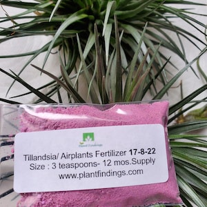 Airplants /Tillandsia /Bromeliad Fertilizer 17-8-22 Grow More