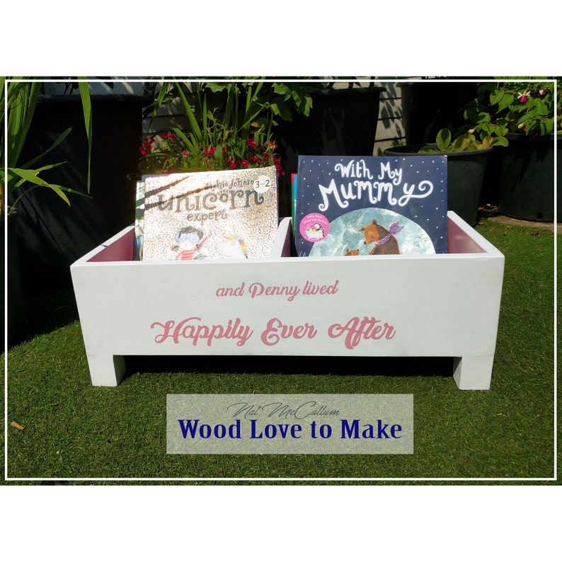 Book Storage Bin Toy Storage Book Box Nursery Book Shelf Etsy