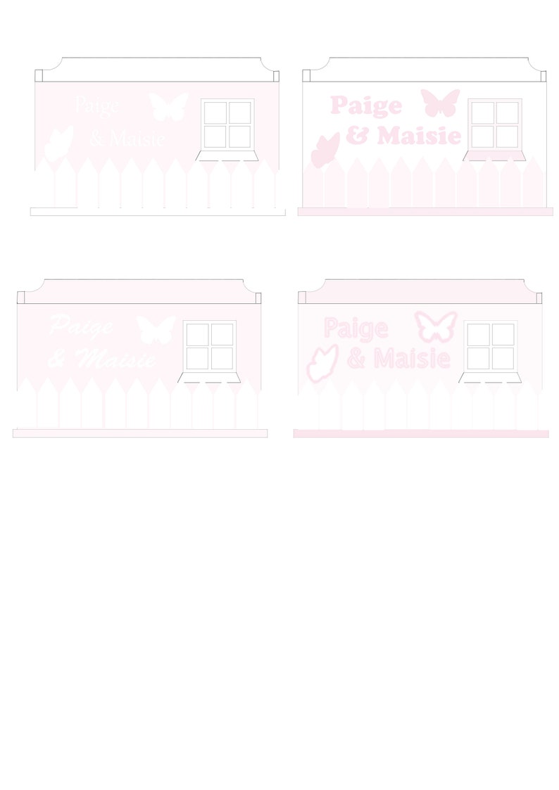 Large Personalised Toy Box Pink Butterfly Jumbo Deluxe Etsy UK