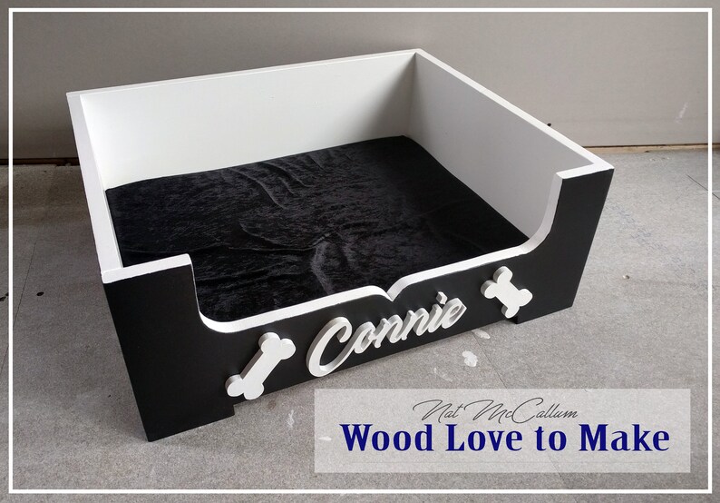 Personalised Dog Bed Handmade Cat Bed Custom Design Made Etsy