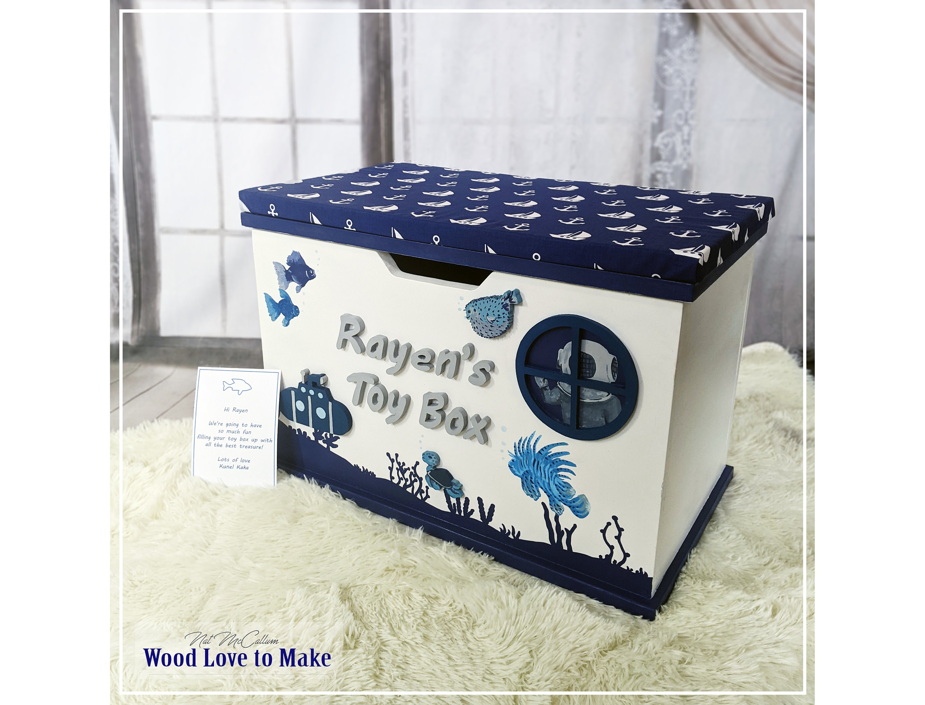 Personalised toy box etsy deals
