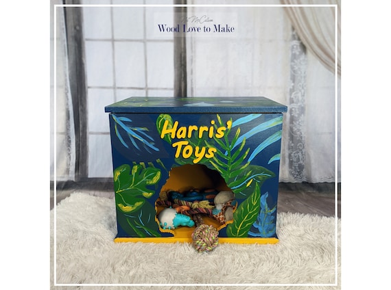 Personalised Dog Toy Box Extra Large, Extra Large Dog Toy Storage Bin