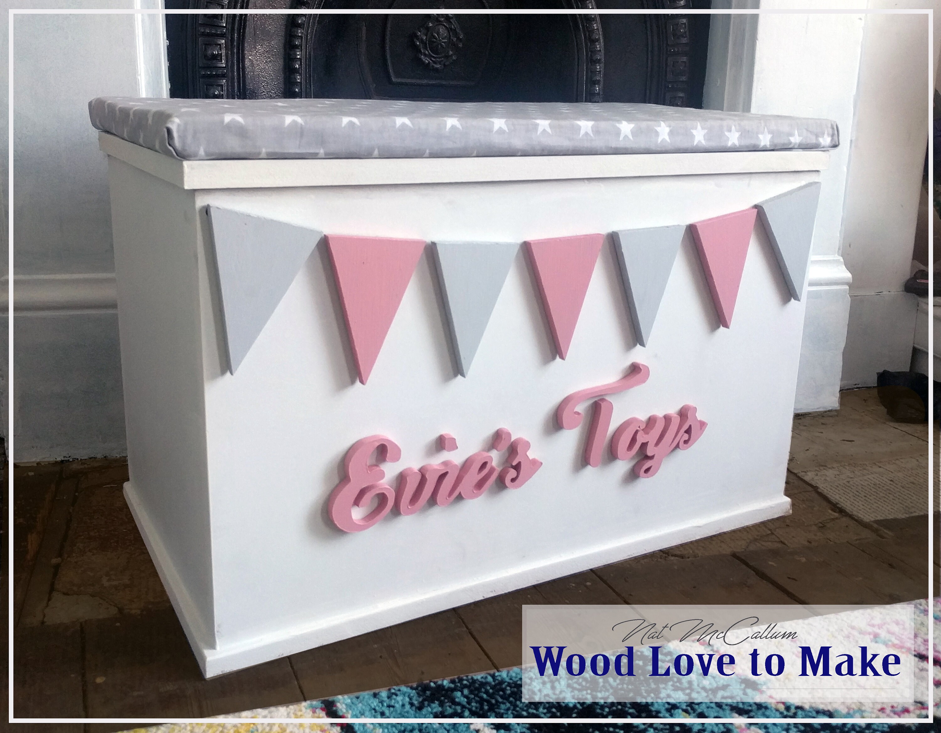 Personalised Toy Box Wooden Toy Box With Seat UK Animal Etsy UK