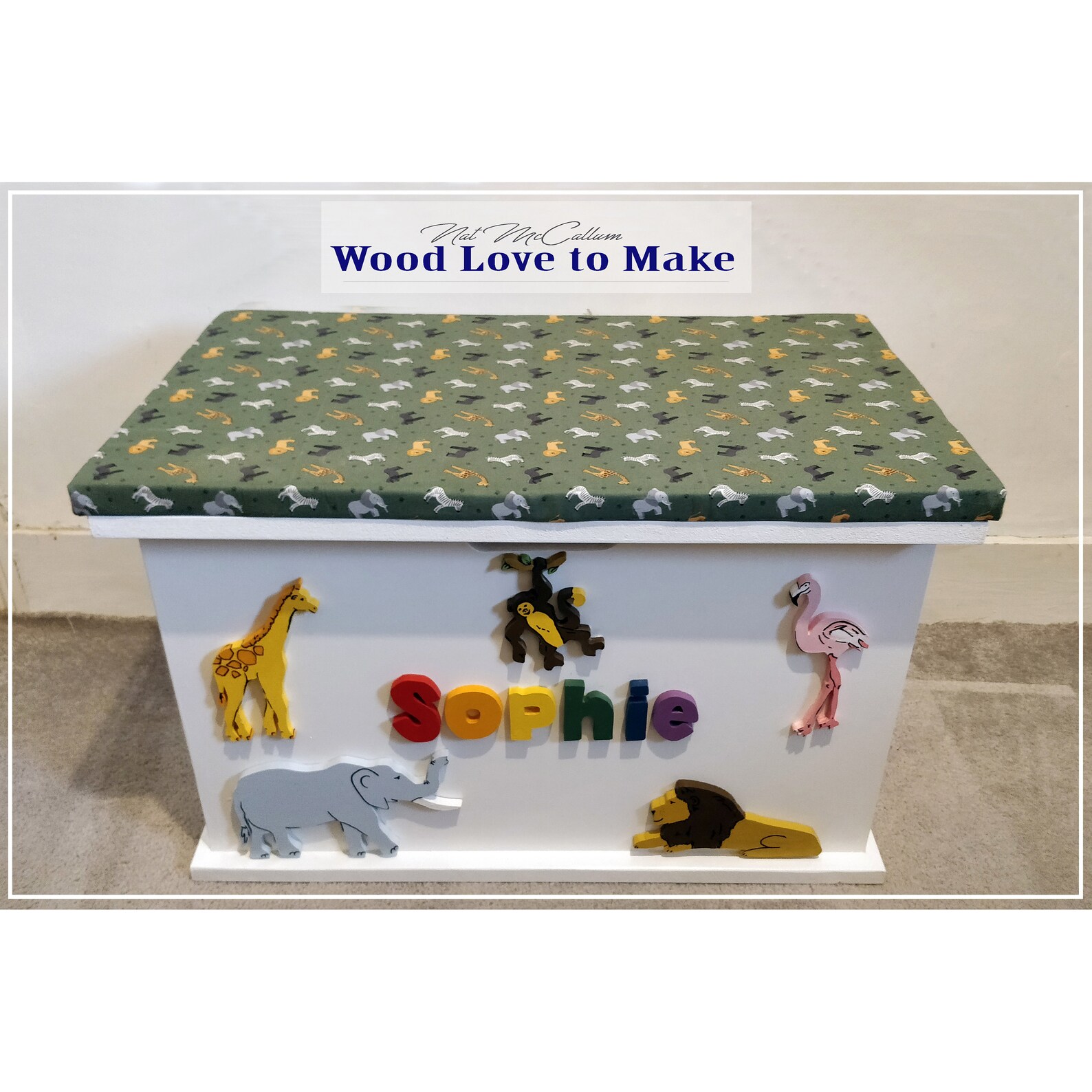 Personalised Wooden Toy Box UK Personalised Toy Box With Etsy UK