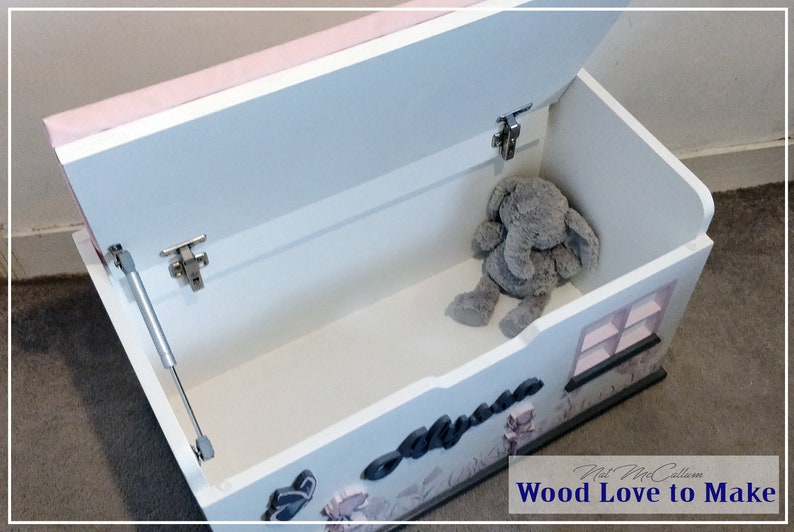 Extra Large Personalised Wooden Toy Box With Seat Toy Etsy UK
