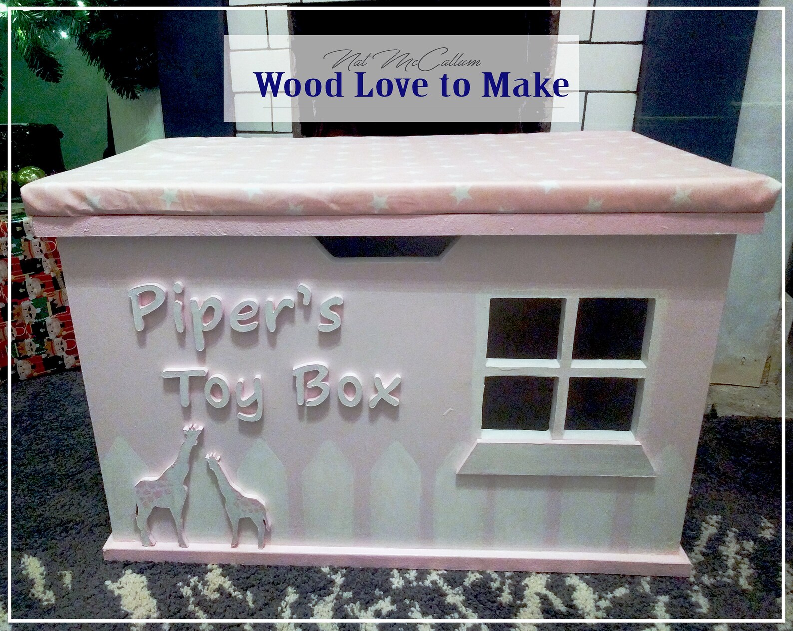 Personalised Toy Box Wooden Toy Box With Seat UK Animal Etsy UK