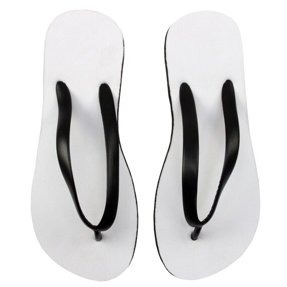 sublimation flip flops