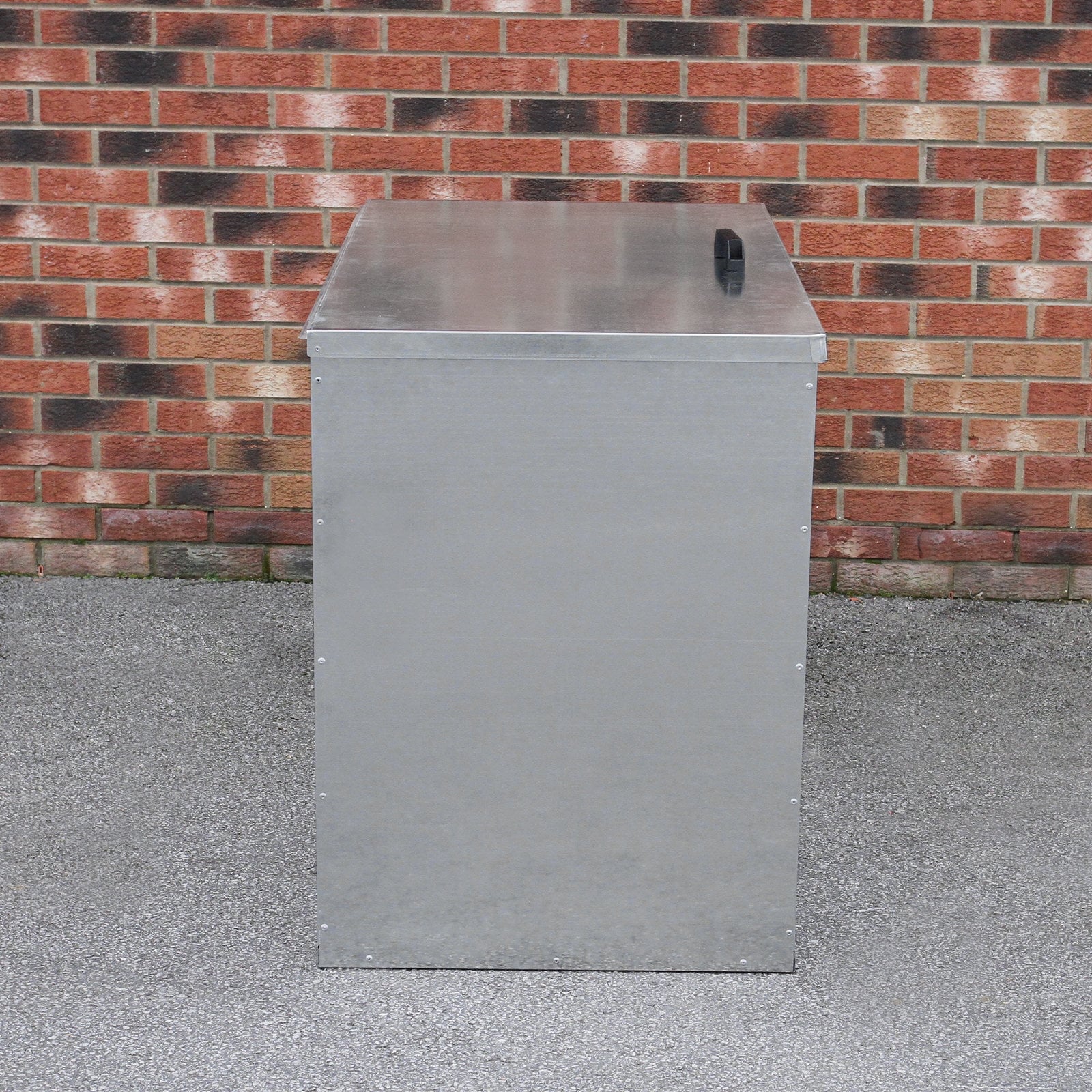 Large Storage Feed Bins 64L Galvanised Metal Waterproof Rodent Etsy