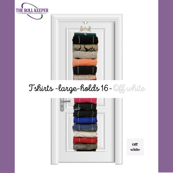 Closet Organizer and Storage, Hanging Closet Organizer, For Closet, RV and Dorm Room by the Roll Keeper,Holds 16