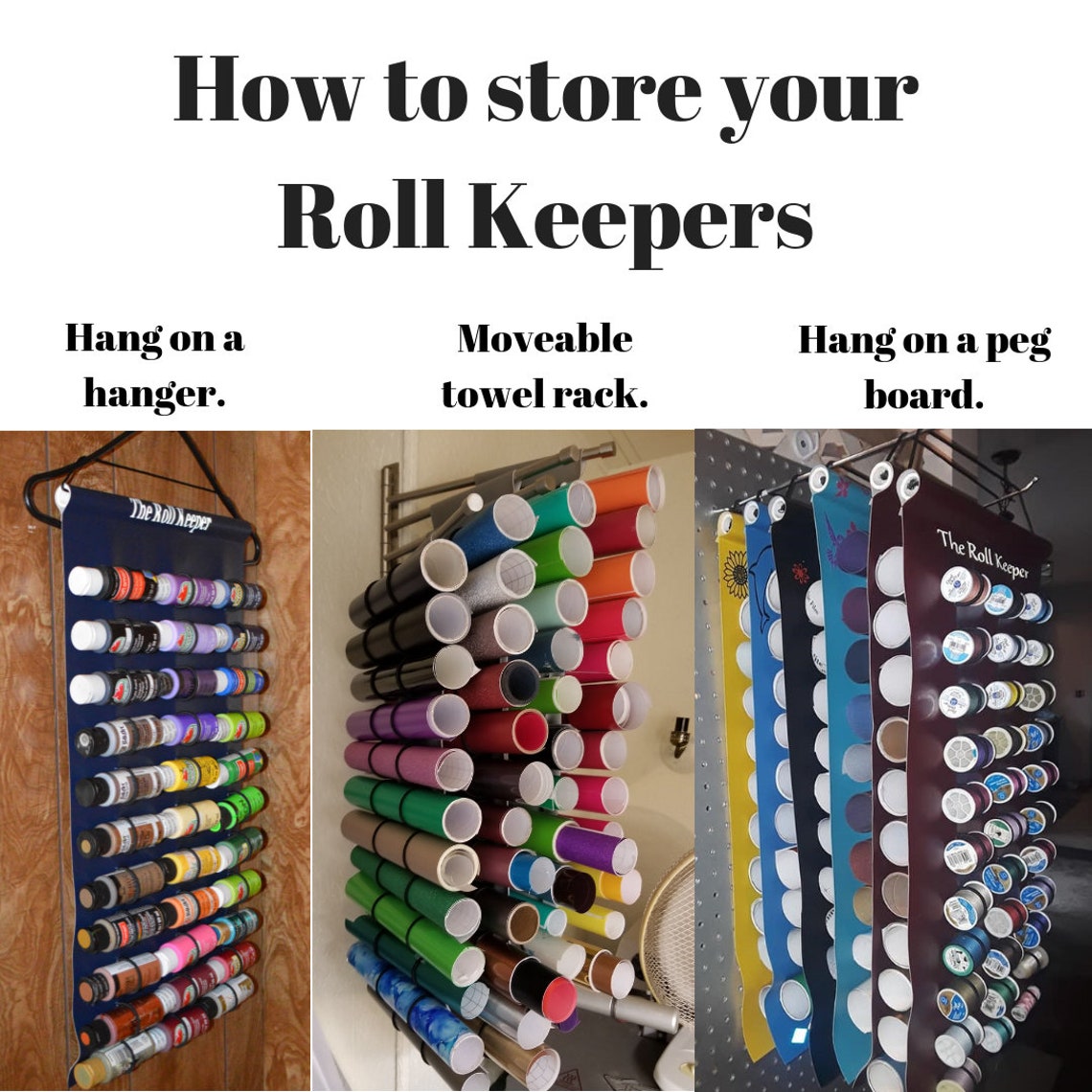 Hanging Thread Holder and Storage for Your Sewing Room | Etsy