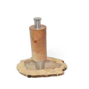 Wooden spice mill one-hand mill cherry pepper mill salt mill pepper spice mill handmade Made in Austria gift gift idea