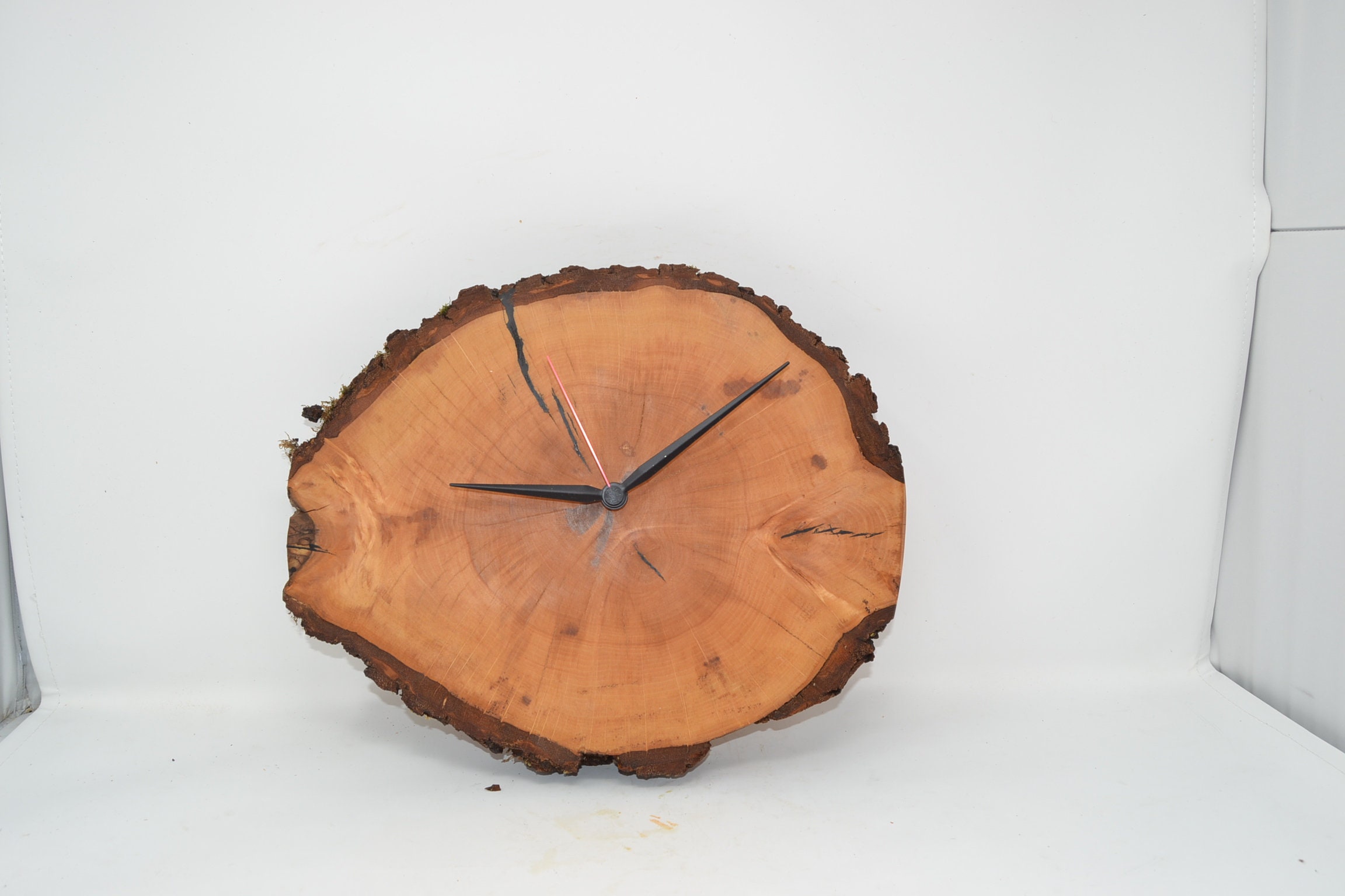 Holzscheibe Wanduhr Holz Selber Machen Baumscheibe Wanduhren Aus
