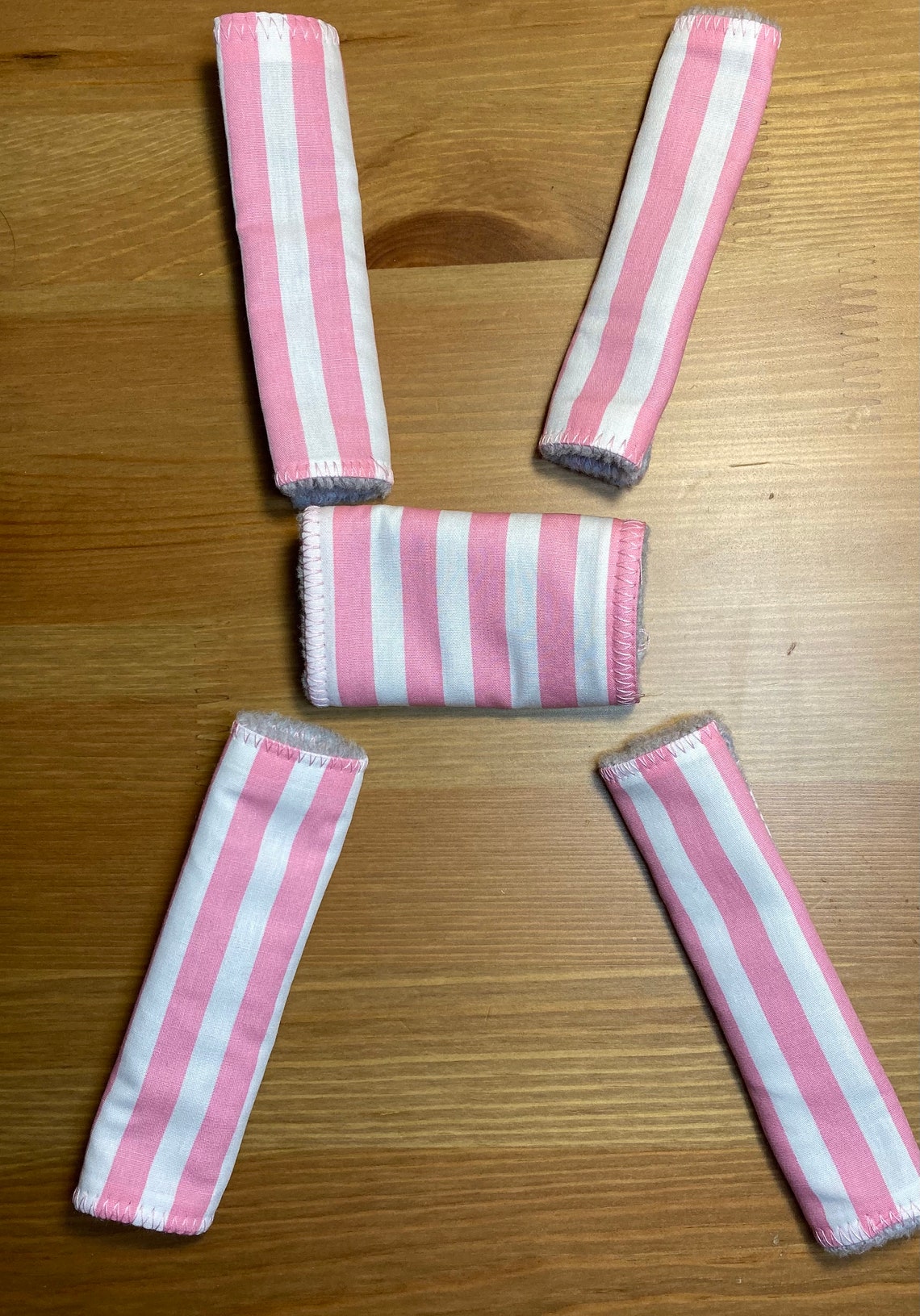 5 or 7 piece Pavlik harness covers setpink stripes Etsy