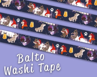 Balto Wolf Washi Tape