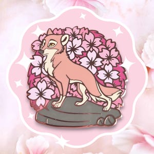 Sakura Slumbers &#39;Honshu Wolf&#39; Hard Enamel Pin