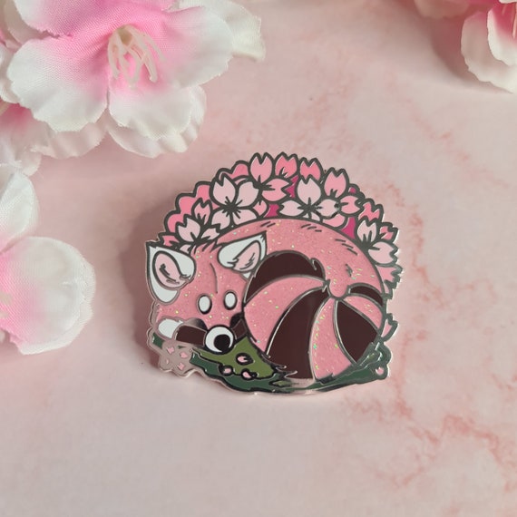 Mini Strawberry Cow Hard Enamel Pin - Cute pin - Kawaii pin - Kawaii  Accessory -Cute Lapel PIn - Cute Badge