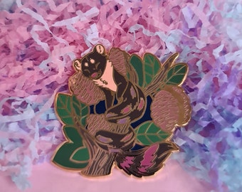 Bohemian Burrows 'Pine Marten' Enamel Pin