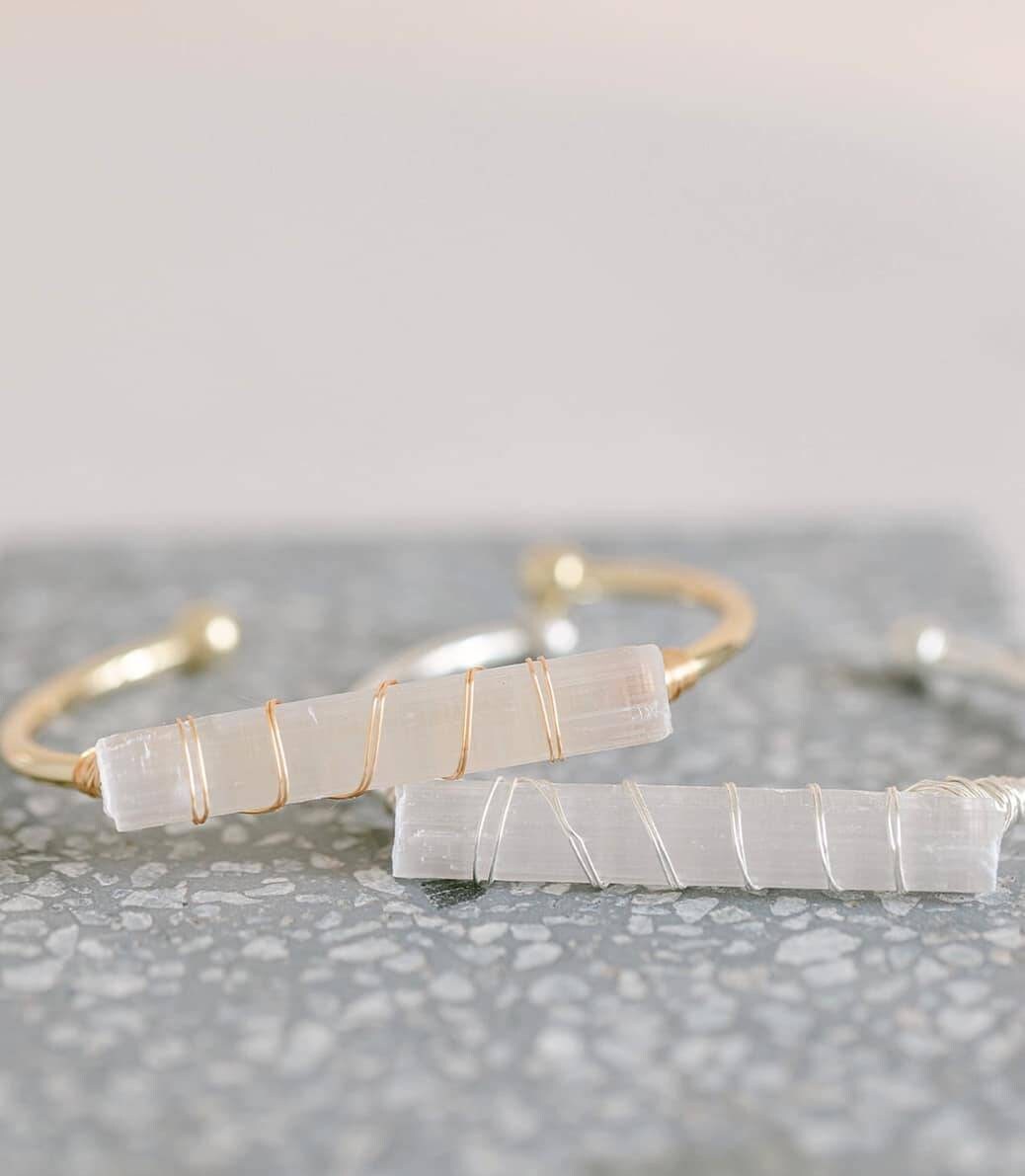 Selenite Bracelet