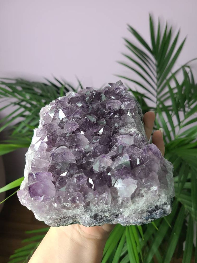 LARGE 2 KG Amethyst Cluster