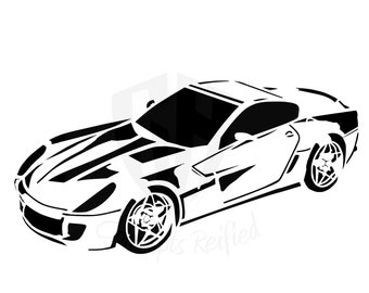 Car stencil | Etsy