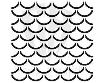 Download Mermaid scales svg | Etsy