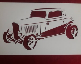 Skull Flames Metal Wall Art Garage Hot Rat Rod Motorcycle Kustom Grunge LH