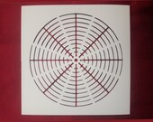 Concentric Circle Stencil (Many Sizes)