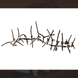 Stitches Reusable Stencil (Many Sizes)