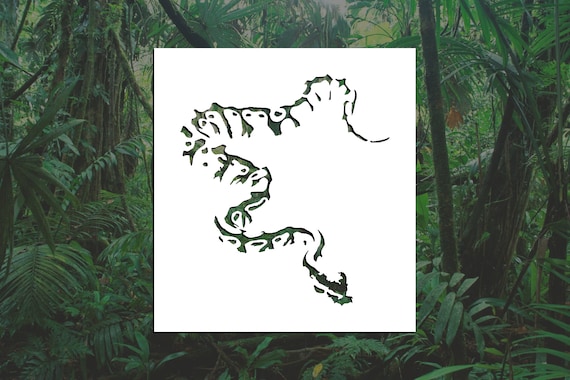 Ball Python Reusable Stencil many Sizes | Etsy