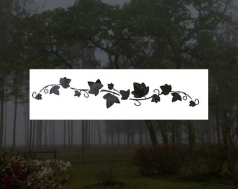 Ivy Vine Reusable Stencil (Many Sizes)