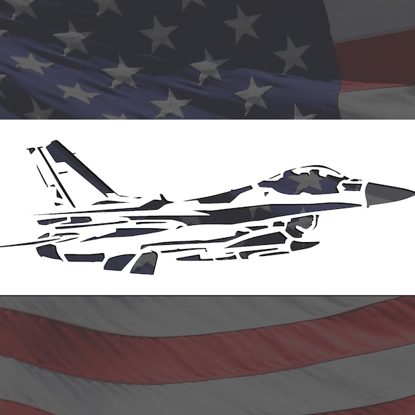 Fighter Jet Stencil - Etsy