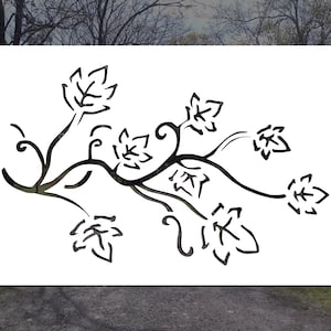 Ivy Leaf Vine Reusable Stencil (Many Sizes)