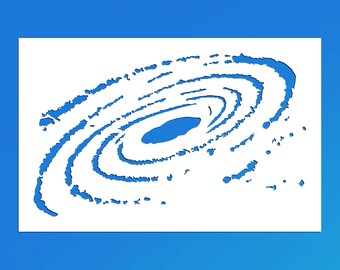 Galaxy Stencil | Etsy