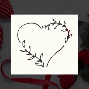 Heart Wreath Frame, Heart Shape Wreath Frame, Valentine's Wreath