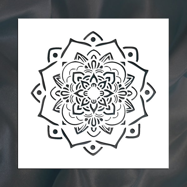 Mandala Reusable Stencil (Many Sizes)