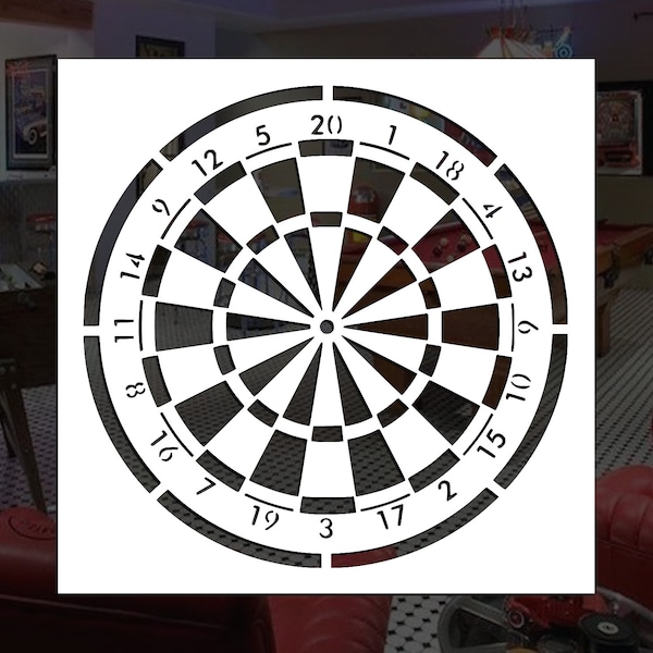 Dart Board Etsy