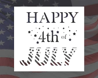 4th of July Stencils | Etsy