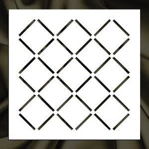 Lattice Diamond Stencil (Many Sizes)