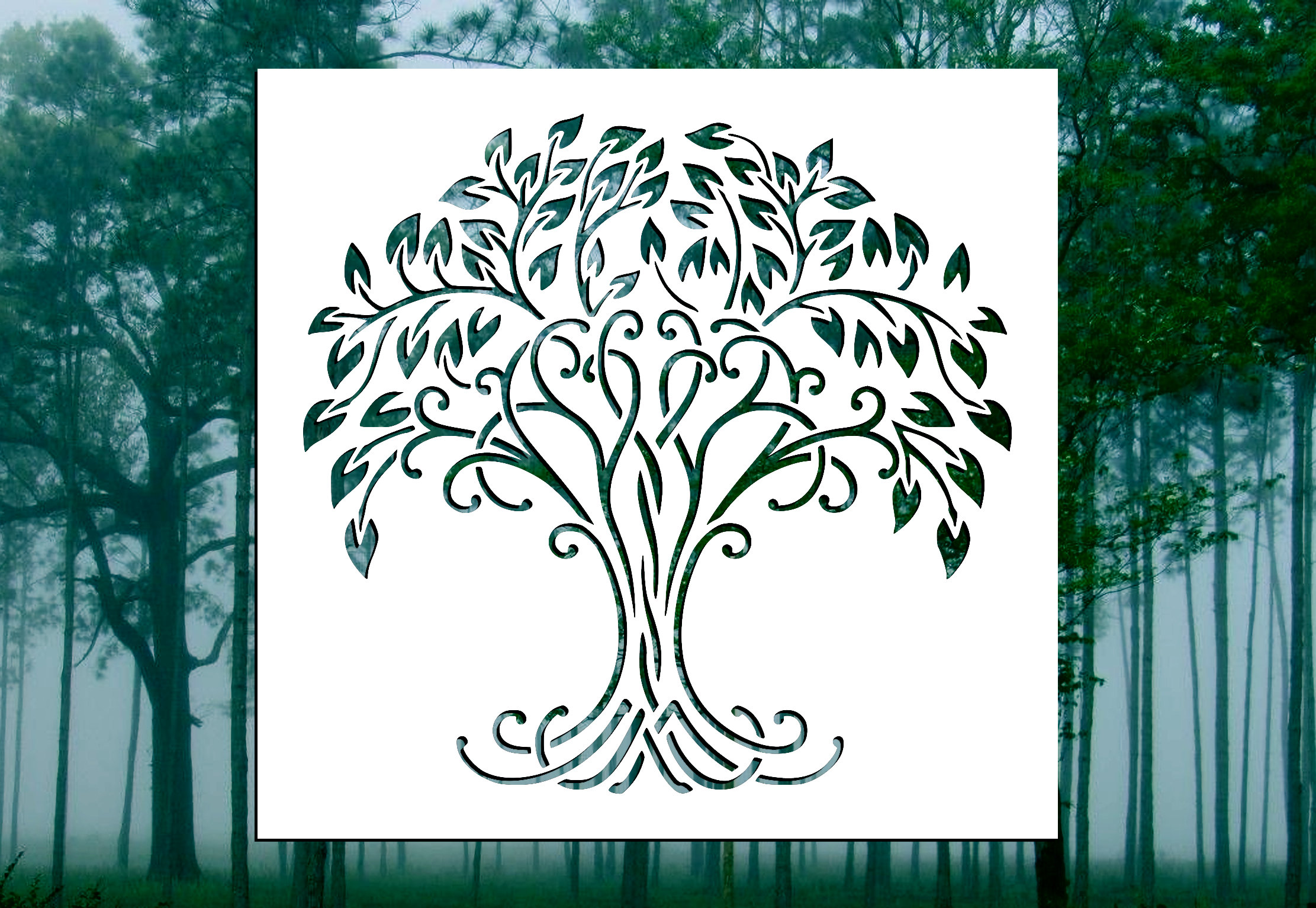 Tree Of Life Stencil Printable