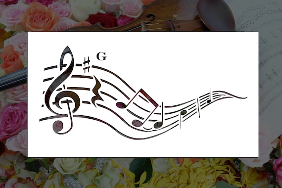 Music Notes Less Whimsical Notes This item is unavailable - Etsy