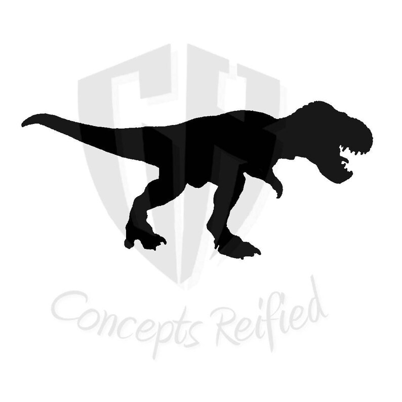 Tyrannosaurus / T-Rex Dinosaur Reusable Stencil Many Sizes | Etsy